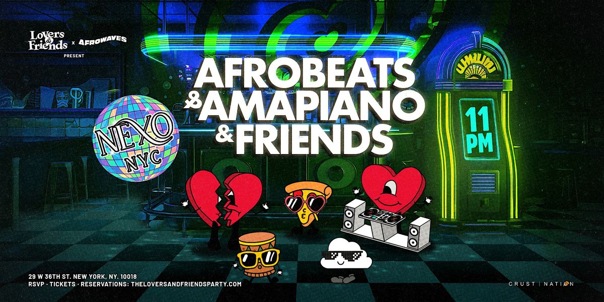 AFROBEATS & AMAPIANO: AfroWaves Party at Mehanata NYC