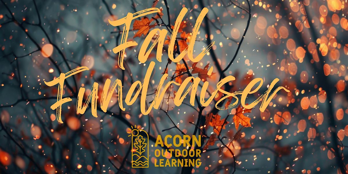 Fall Fundraiser