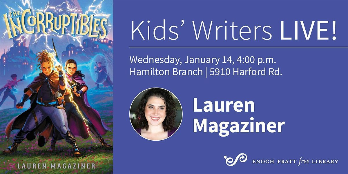 Lauren Magaziner: "The Incorruptibles"