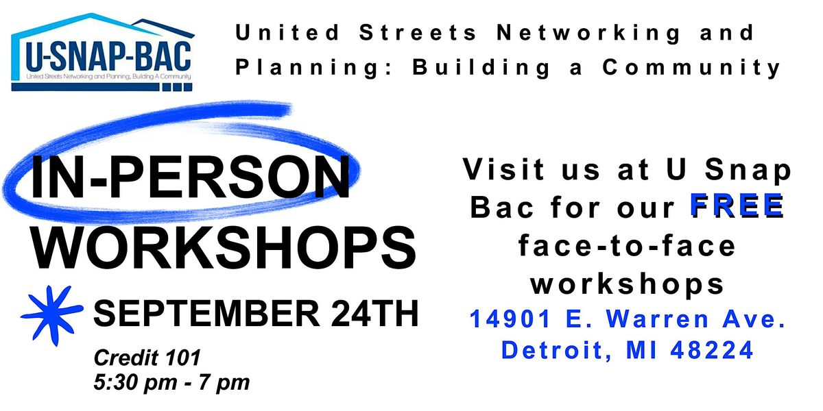 Copy of In-Person Credit 101 Workshop