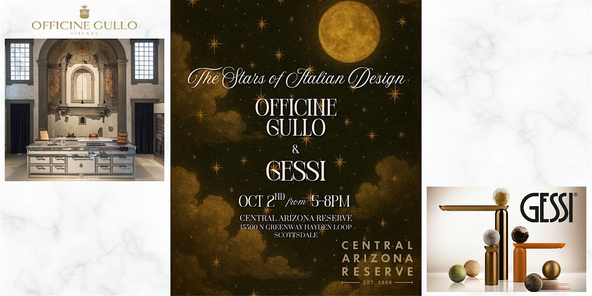Meet the Stars of Italian Design - Officine Gullo & Gessi