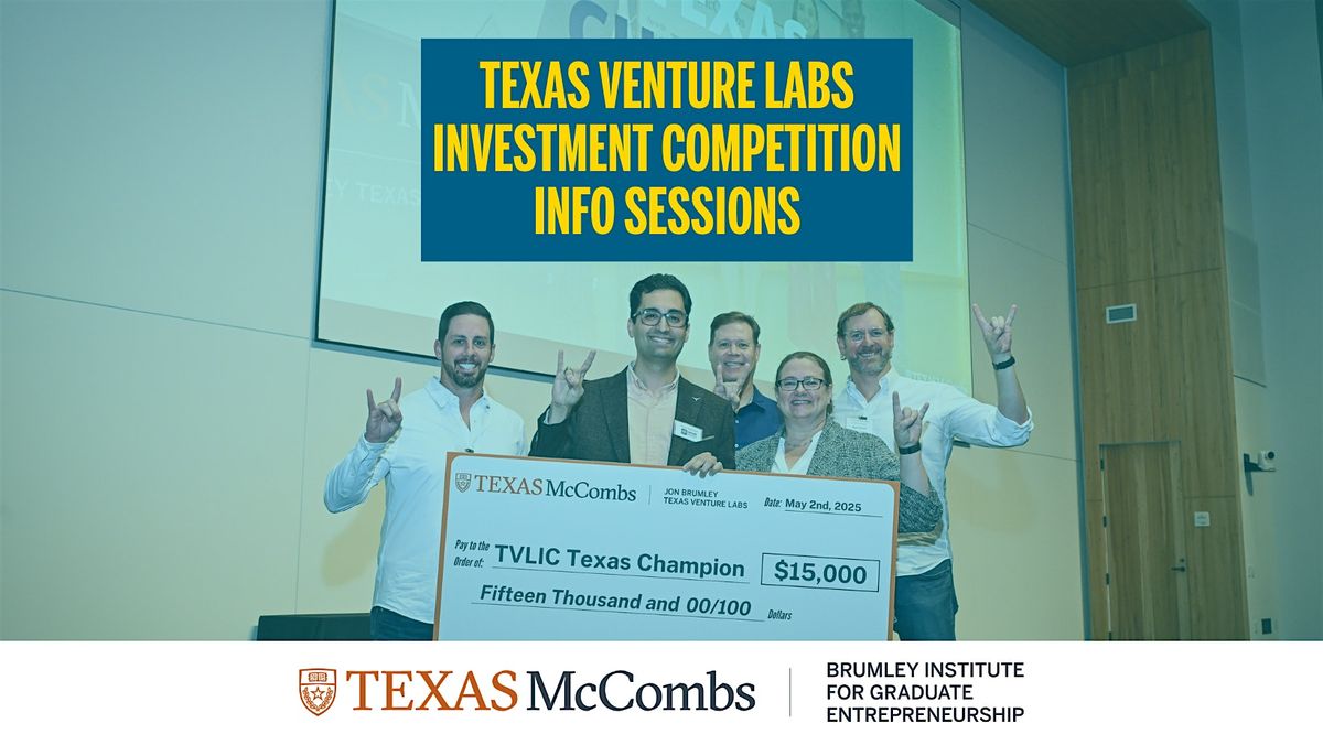 TVL Investment Competition Fall 2025 Info Sessions