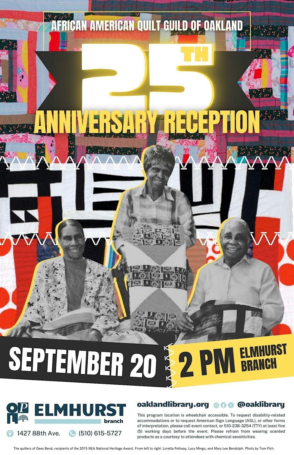 AAQGO 25th Anniversary Exhibit & Reception