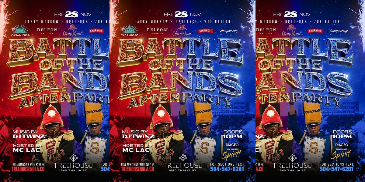 FRI NOV. 28 | BATTLE OF THE BANDS AFTER-PARTY @ TREEHOUSE