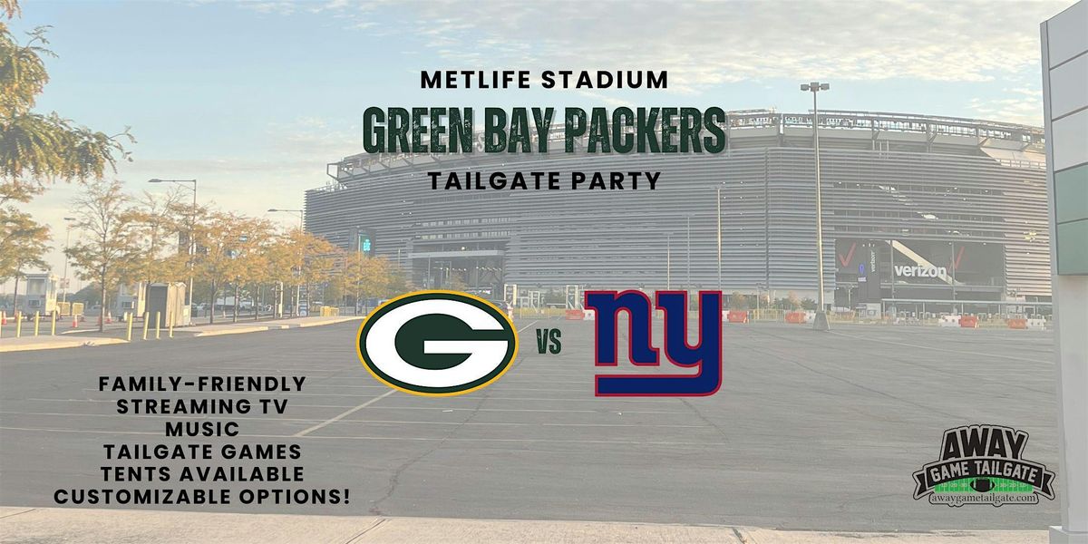 Green Bay Packers Tailgate at MetLife Stadium
