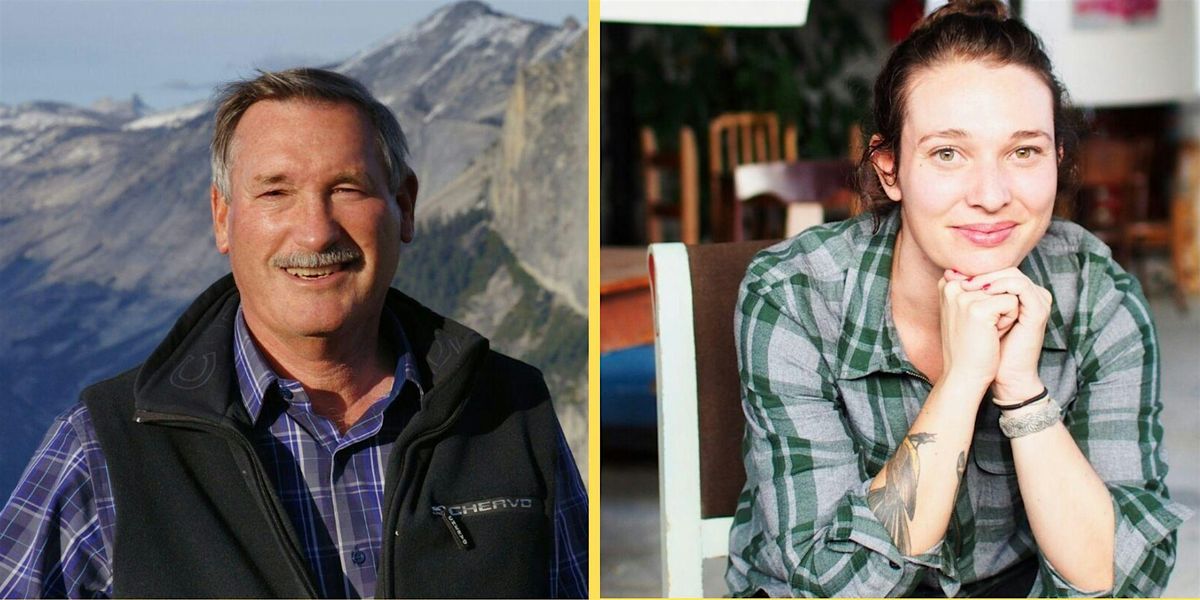 Dick Evans and Hannah Hindley with John Epperson