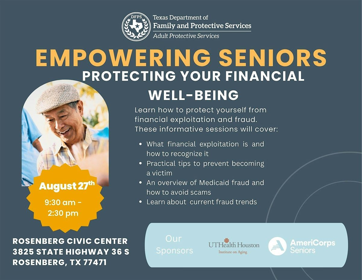Empowering Seniors: Protecting Financial Well-Being