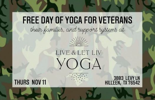Free Yoga for Veterans