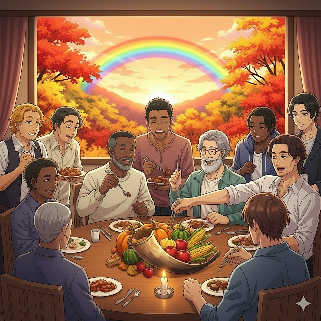 Queer Men's Community Harvest Salon & Potluck @ UU Pittsfield
