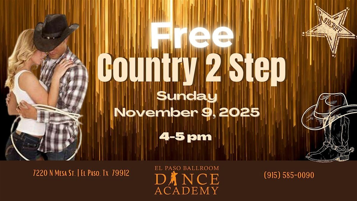 FREE Country 2 Step Class