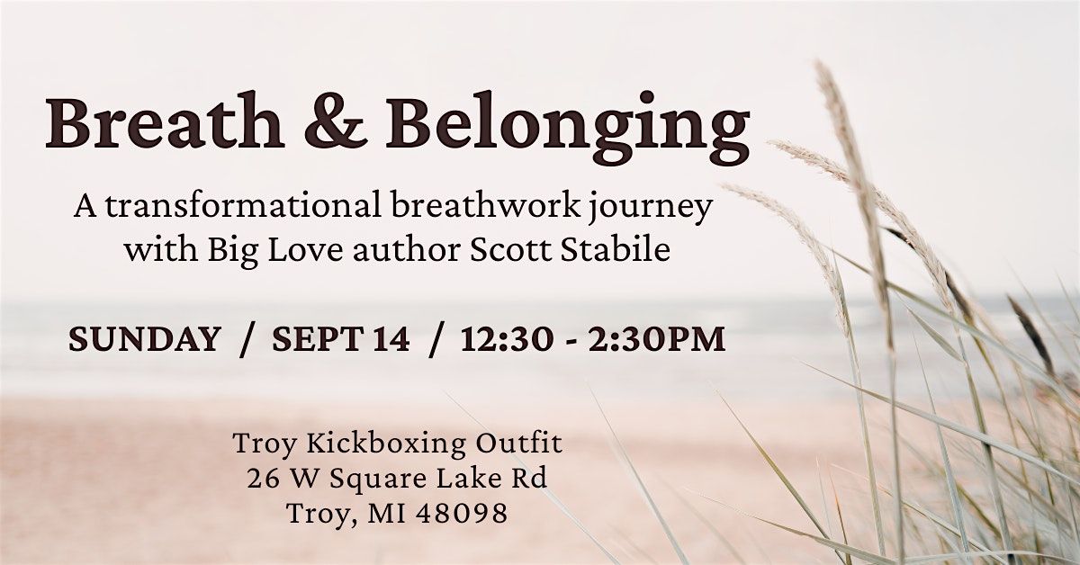 BREATH & BELONGING with Scott Stabile