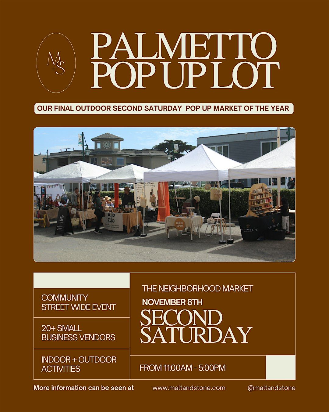 Downtown Pacifica Second Saturday Market