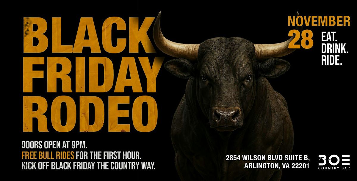 Rodeo Black Friday