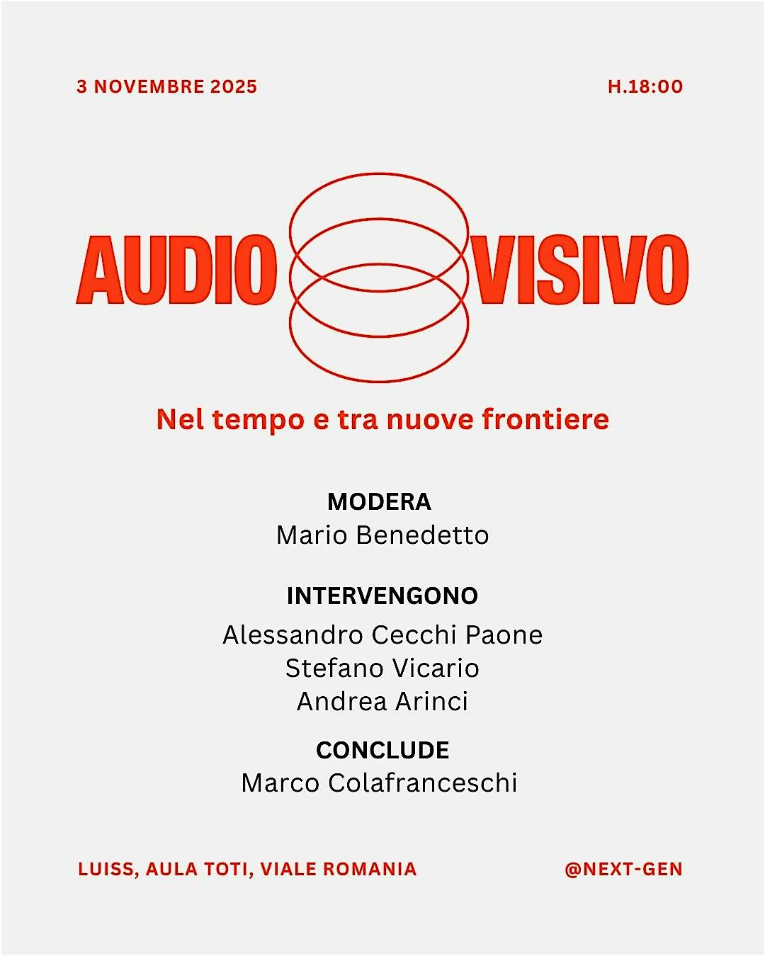 L\u2019Audiovisivo: nel tempo e tra nuove frontiere
