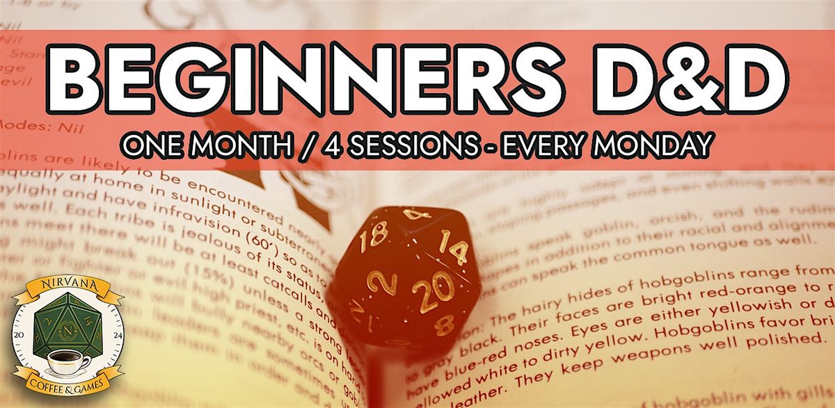 Nirvana Official Beginner D&D Course - December