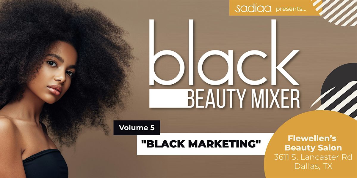 Sadiaa Black Beauty Mixer (Volume 5)
