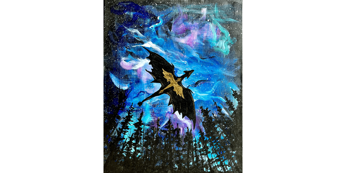 Ride into the Cosmos - Paint and Sip in Boston | Classpop!\u2122