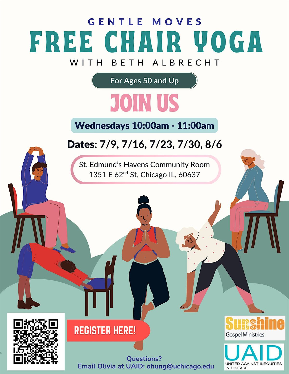 Free Chair Yoga for Seniors with Beth