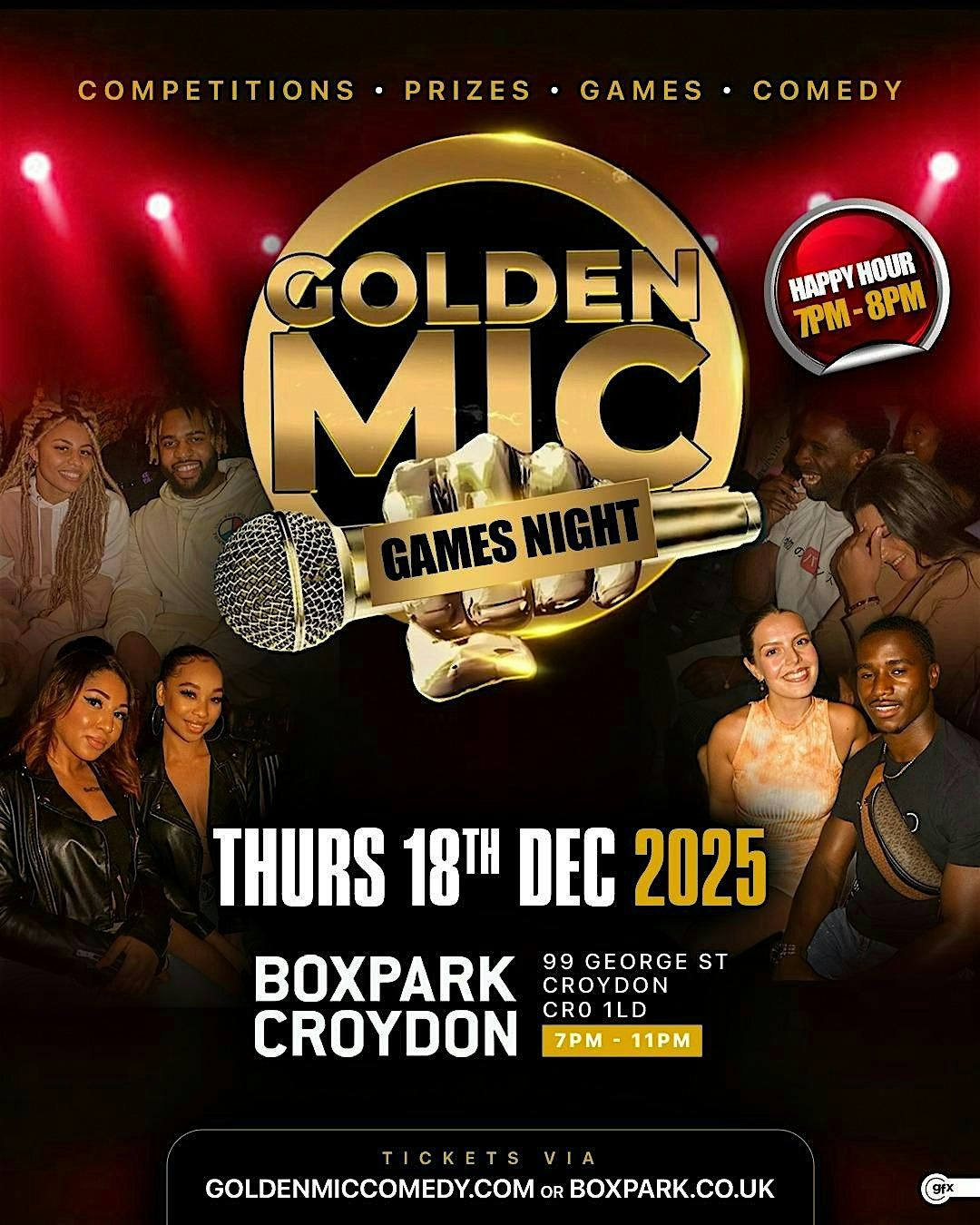 Golden Mic Games Night (Croydon)