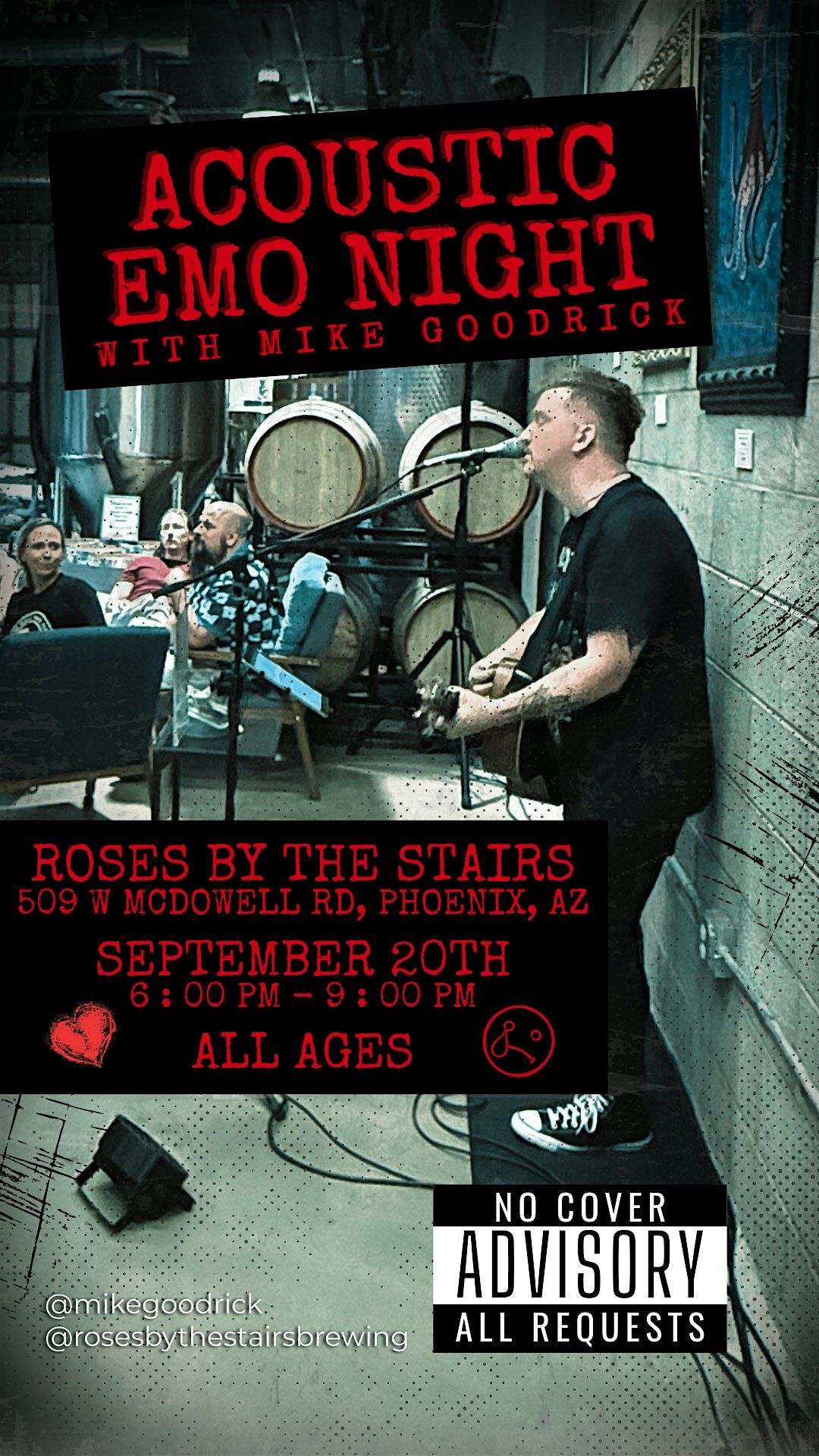 Emo Night at Roses By The Stairs