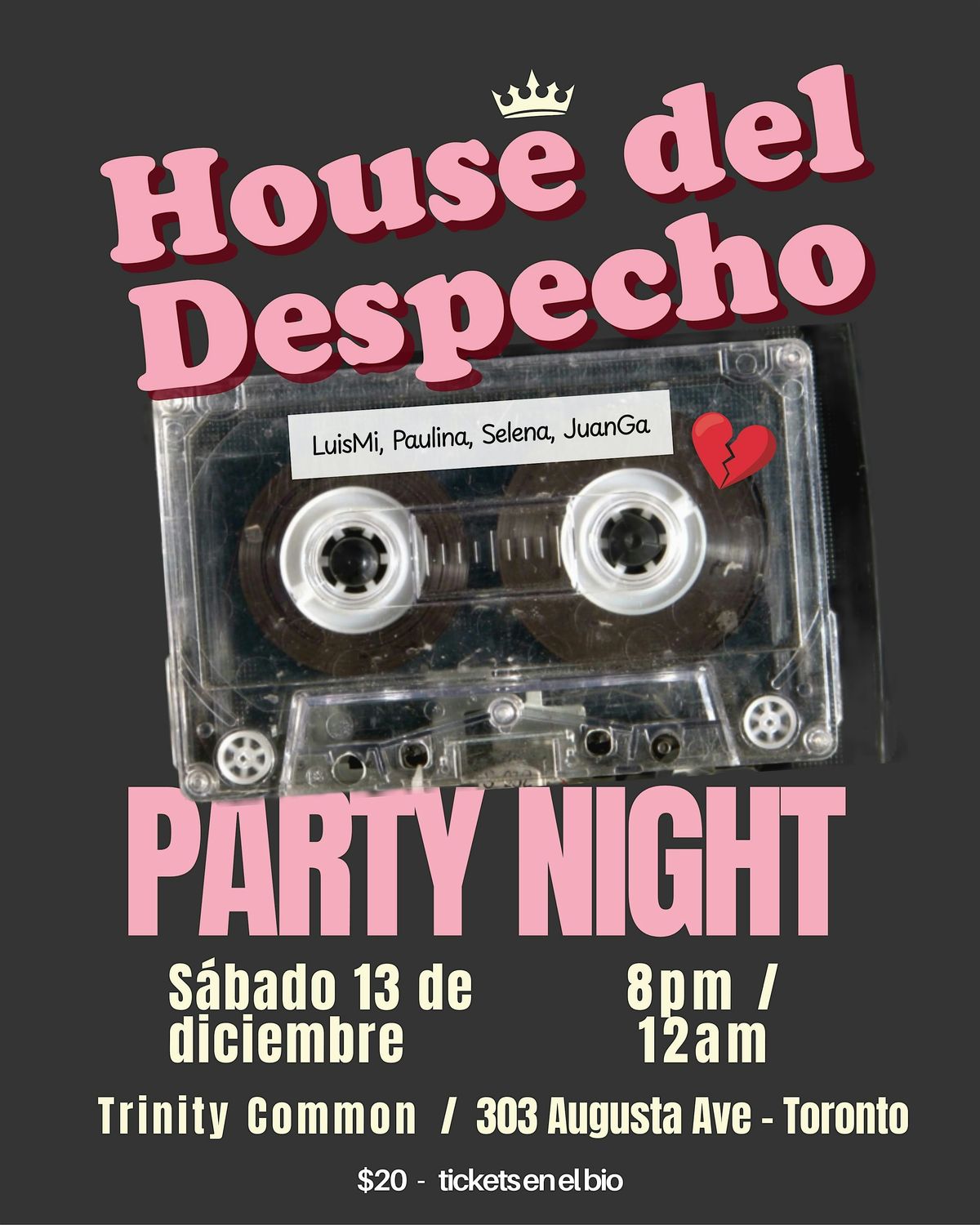 La House del Despecho - Diciembre 13!!
