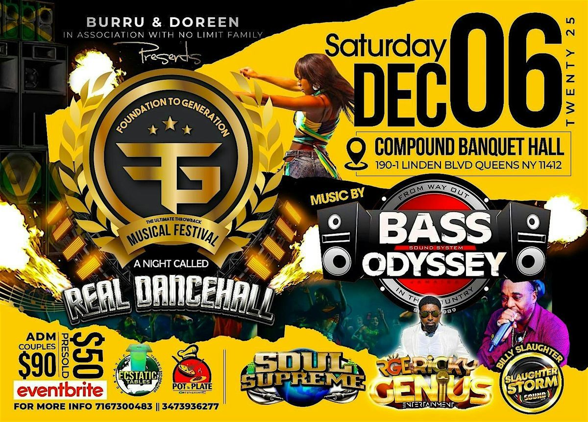 Foundation to Generation