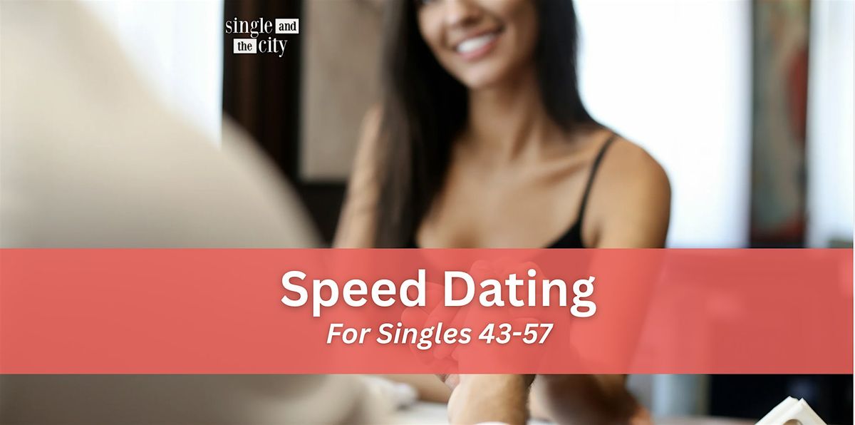 Speed Dating for Singles 43-57 I Women Sold Out I NYC