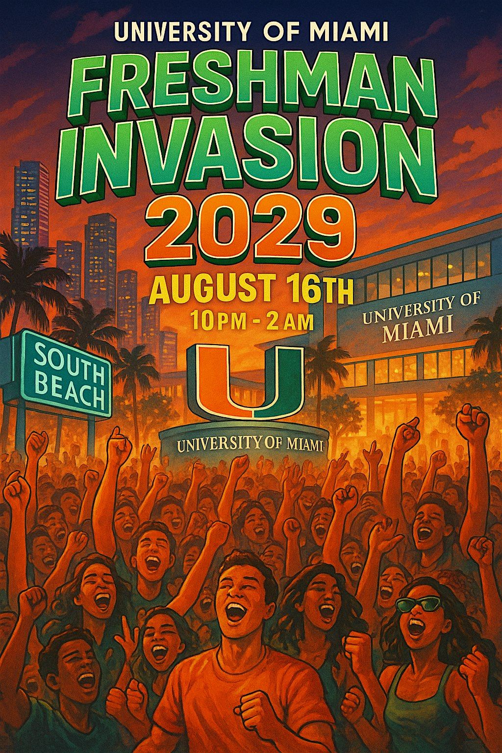 FRESHMAN INVASION UOFMIAMI