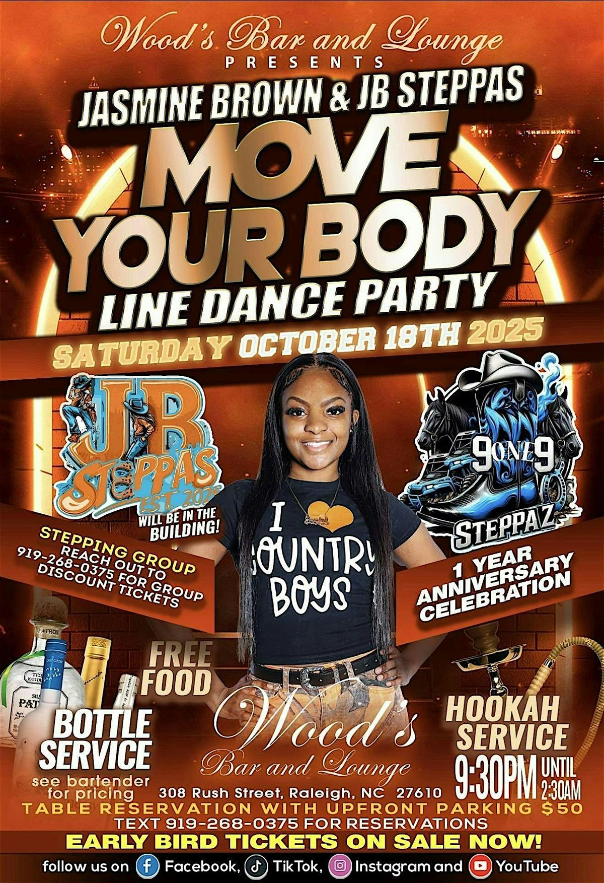 MOVE YOUR BODY LINE DANCE PARTY