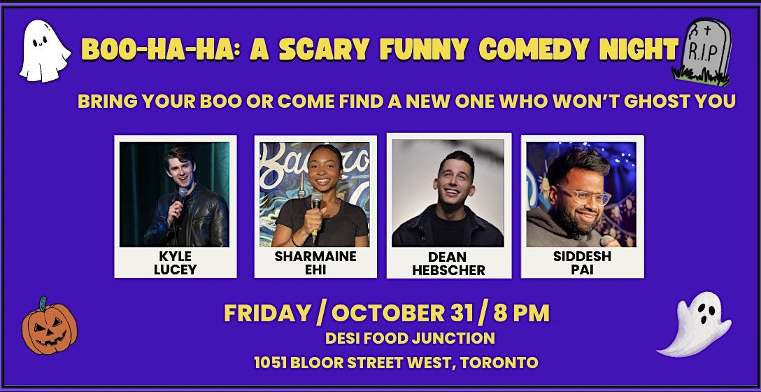 Boo-Ha-Ha: A Scary Funny Halloween Standup Comedy Show