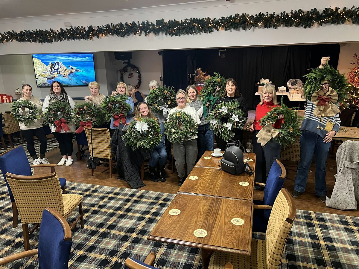 Christmas Wreath Making at Marston Green Club