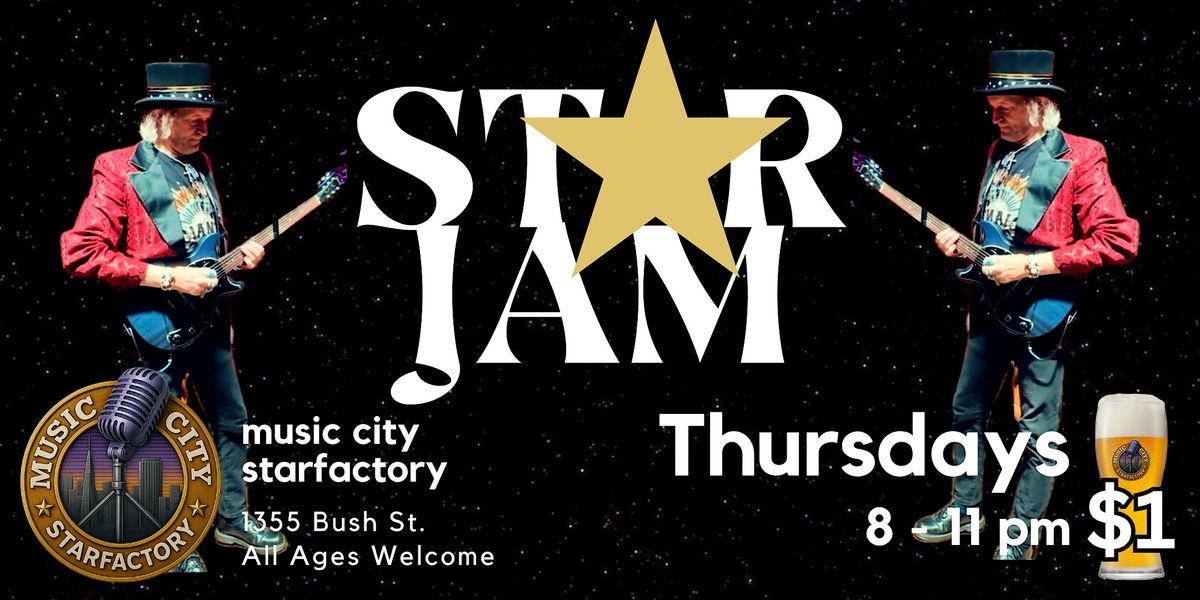 Star Jam - Live at Music City Starfactory | Free Entry!