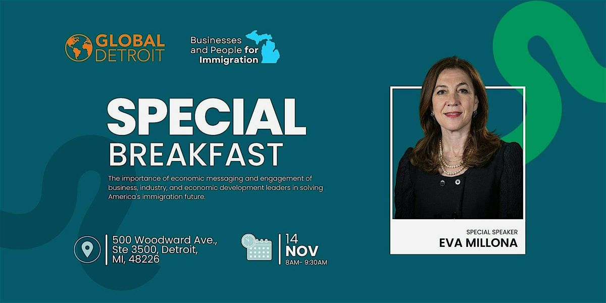 Special Breakfast Meeting with Eva Millona