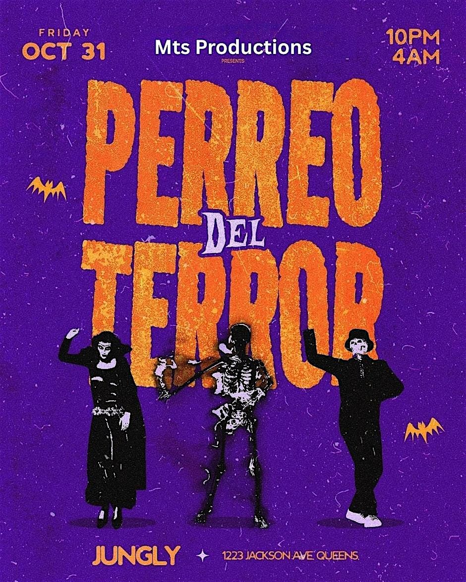 Perreo Del Terror LIC Halloween Party 2025 | NYC Events Guide