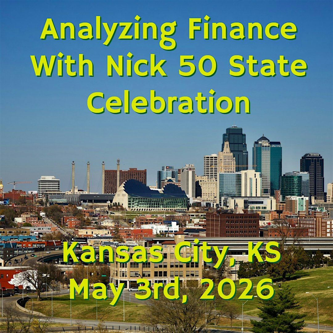 Analyzing Finance with Nick 50 States Visited Celebration