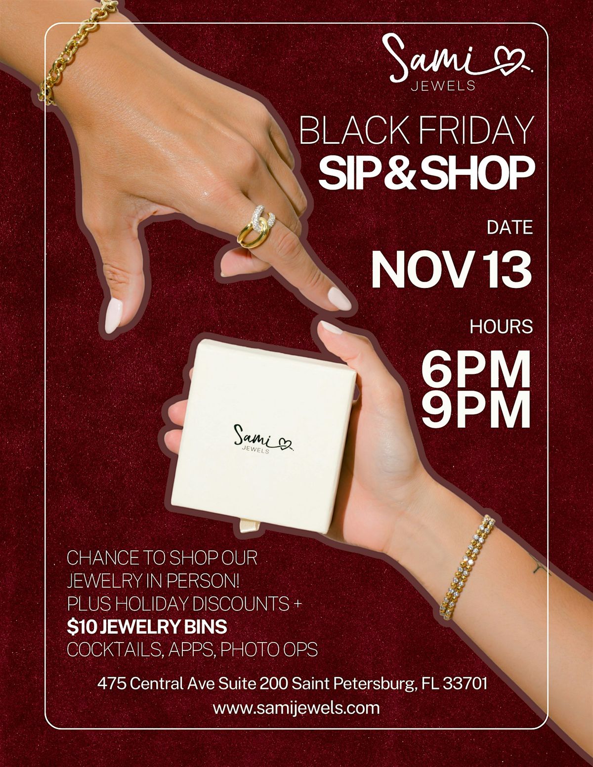 Black Friday Sip & Shop