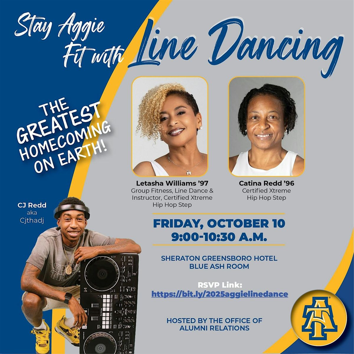 Line Dance Class with Letasha Williams and Catina Redd
