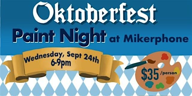 Oktoberfest Beer Stein Painting at Mikerphone Brewing