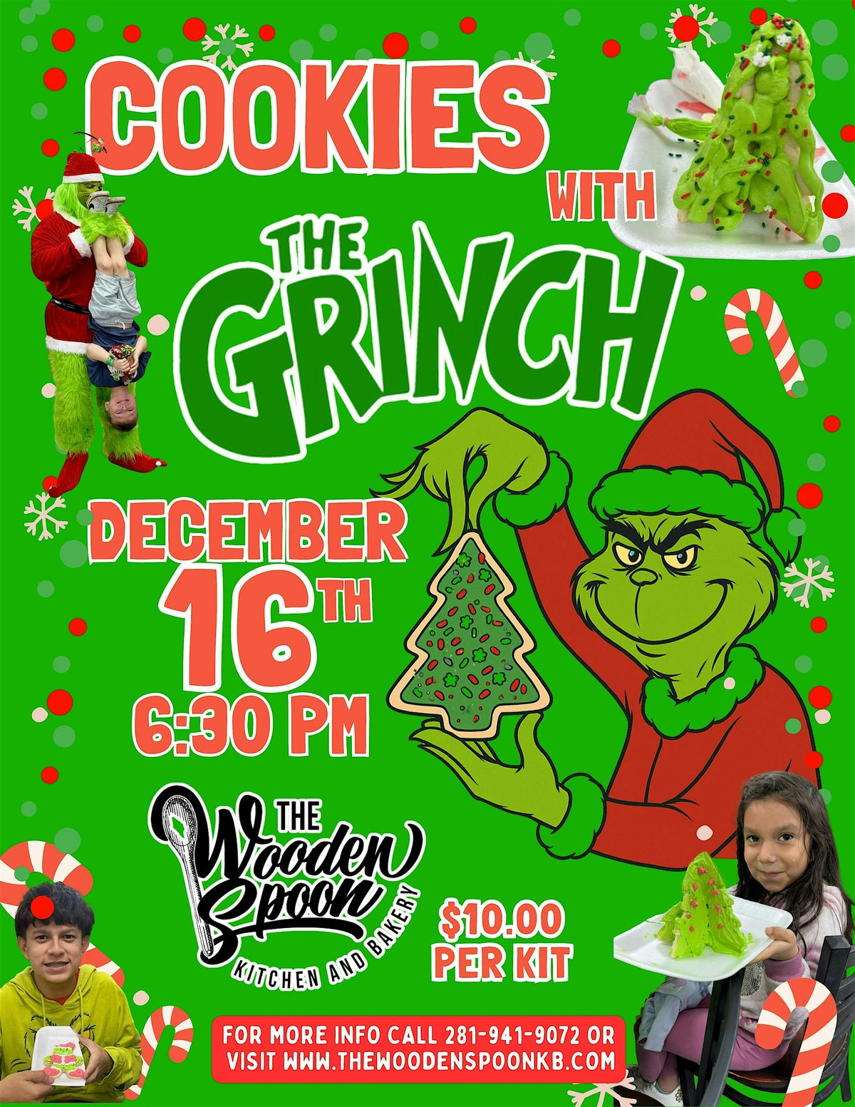 Cookies with The Grinch