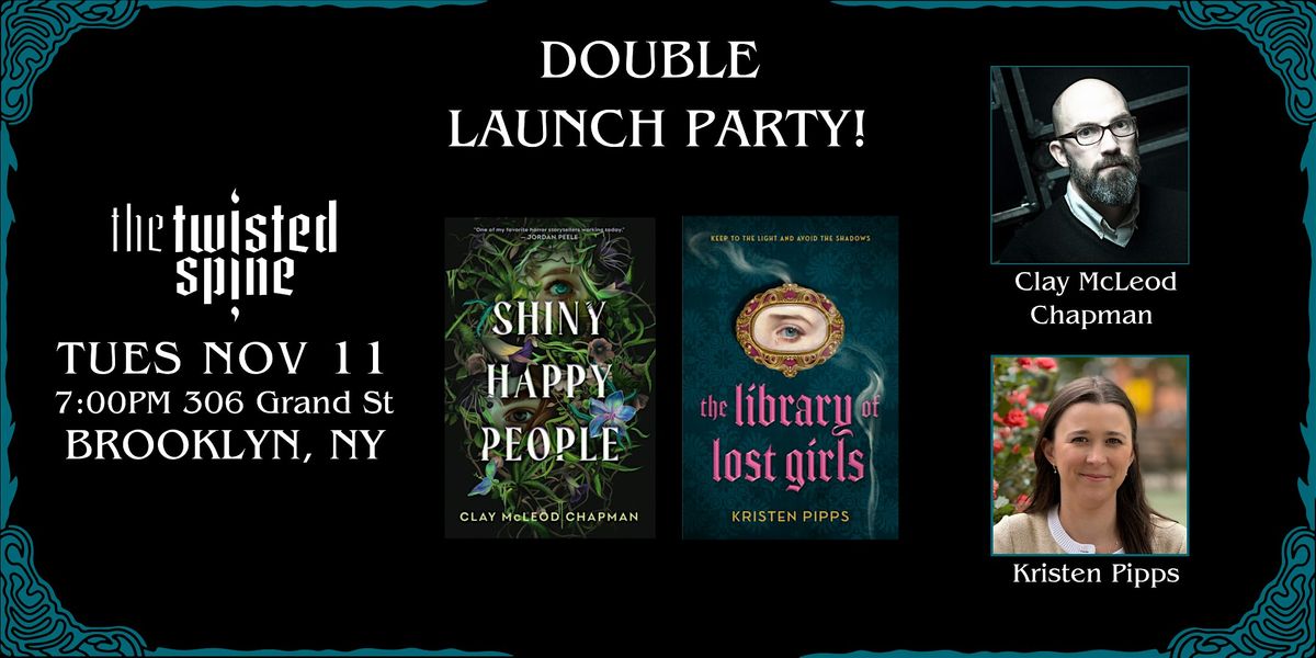 Double Launch Party: Shiny Happy People & The Library of Lost Girls