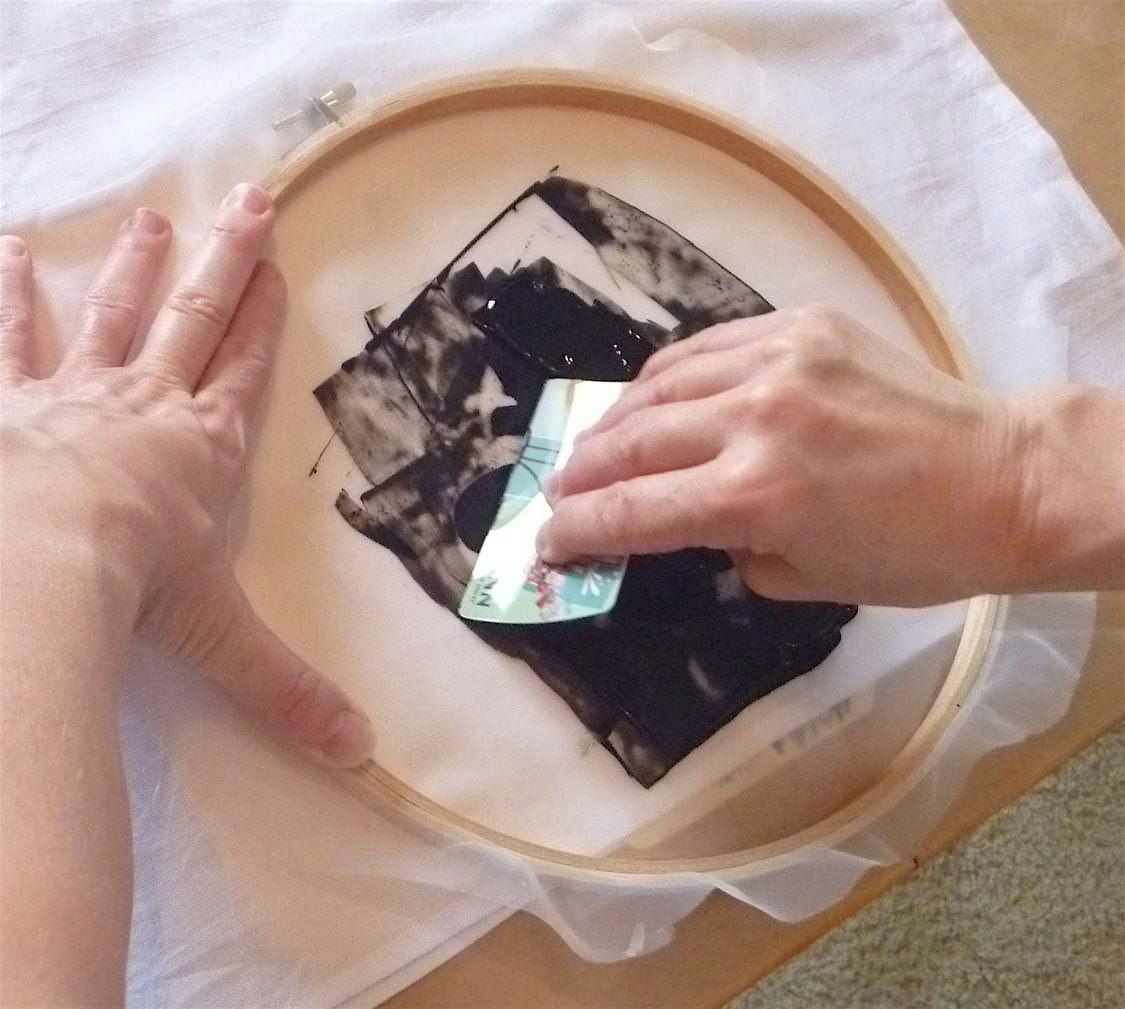 diy beginners screen printing workshop