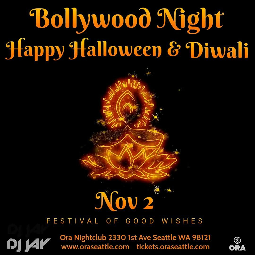 Bollywood Halloween and Diwali Party at Ora Ora Seattle