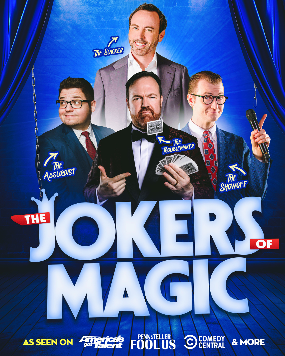 Jokers of Magic at State Theatre Easton
