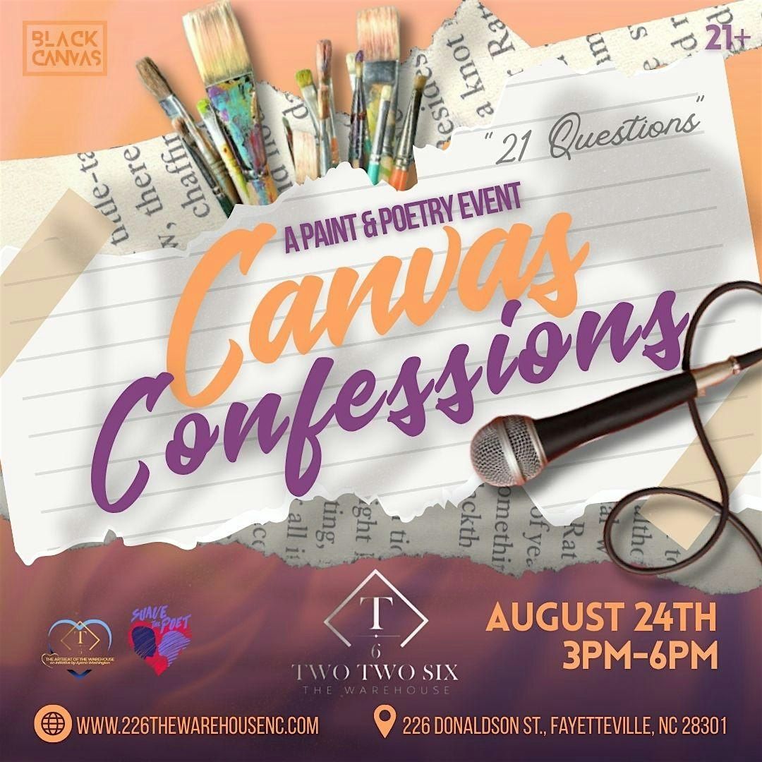 Canvas Confessions - Paint & Poetry Experience