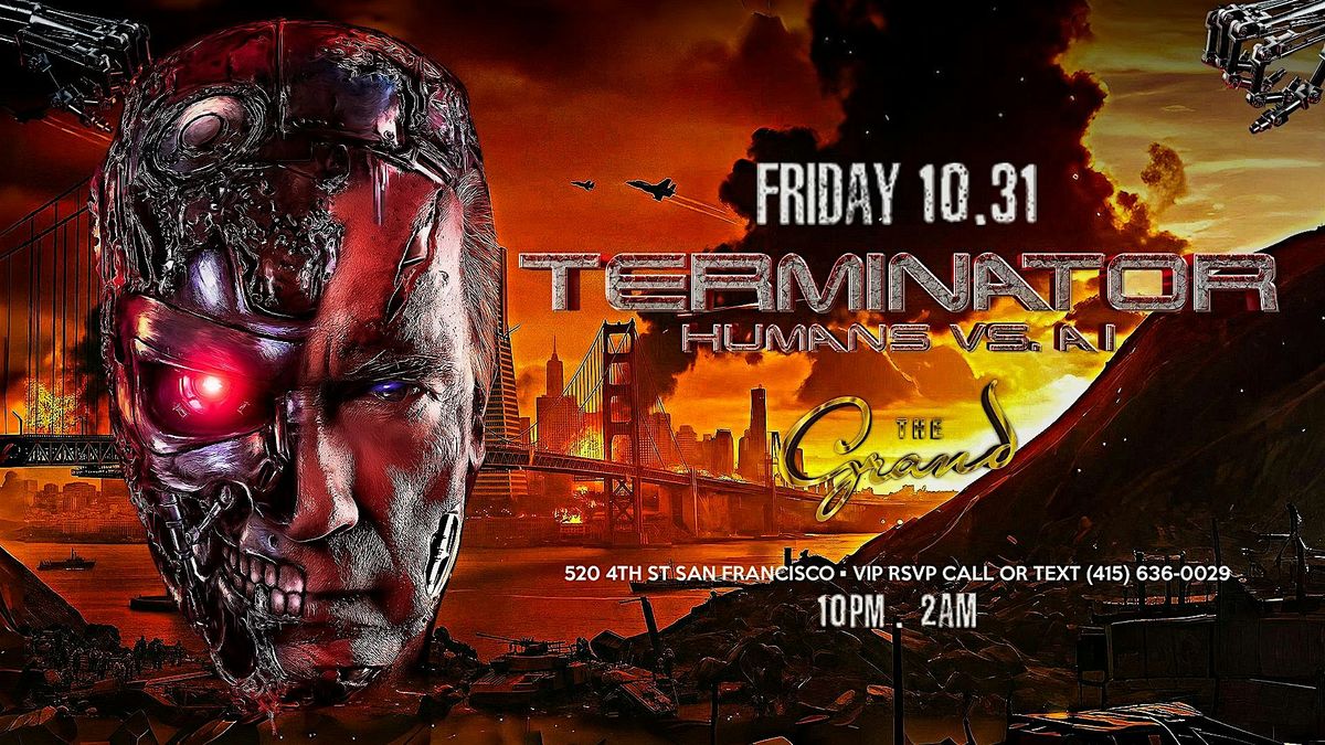 THE TERMINATOR HALLOWEEN SPECIAL EVENT FRIDAY 10.31.25