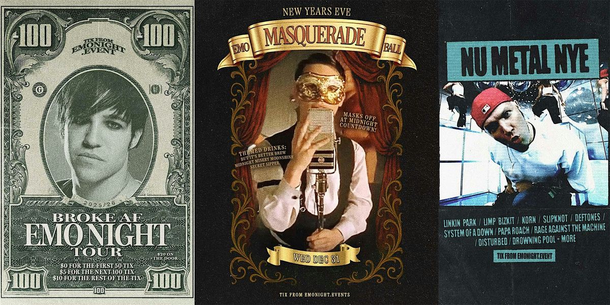 NYEMO MASQUERADE BALL | NU METAL NYE | BROKE AF | PERTH