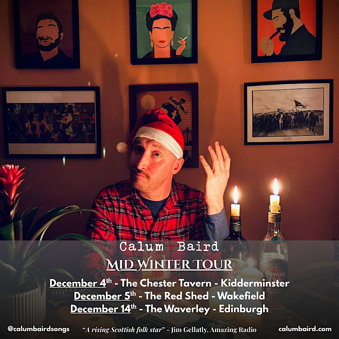 Calum Baird - Live in The Red Shed