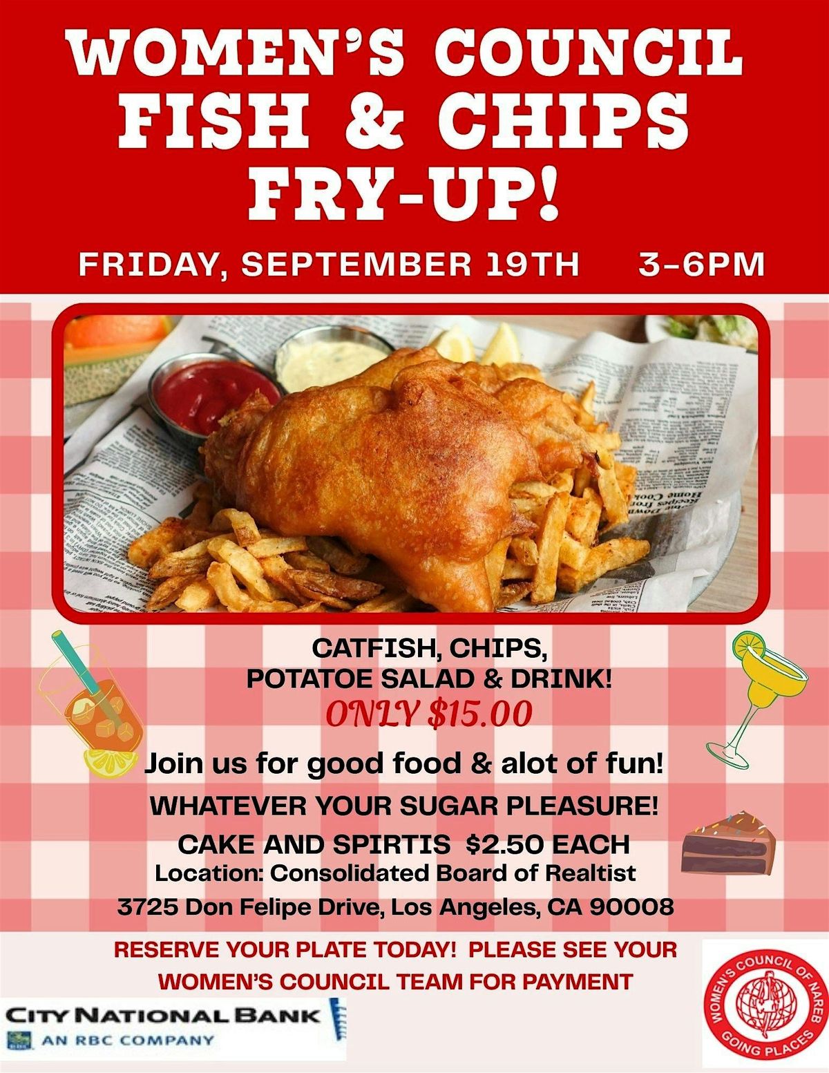 Women's Council of Consolidated Realty Board Fish and Chips Fry - Up