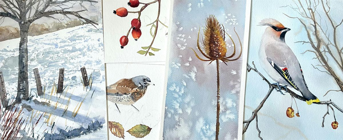 Winter Birds and Berries