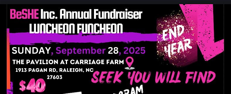 Luncheon Funcheon "SEEK You Will FIND"